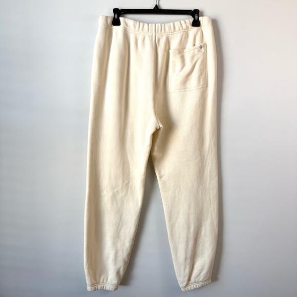 Rag & Bone French Terry Jogger Sweatpants Cream Ivory S - Picture 5 of 9
